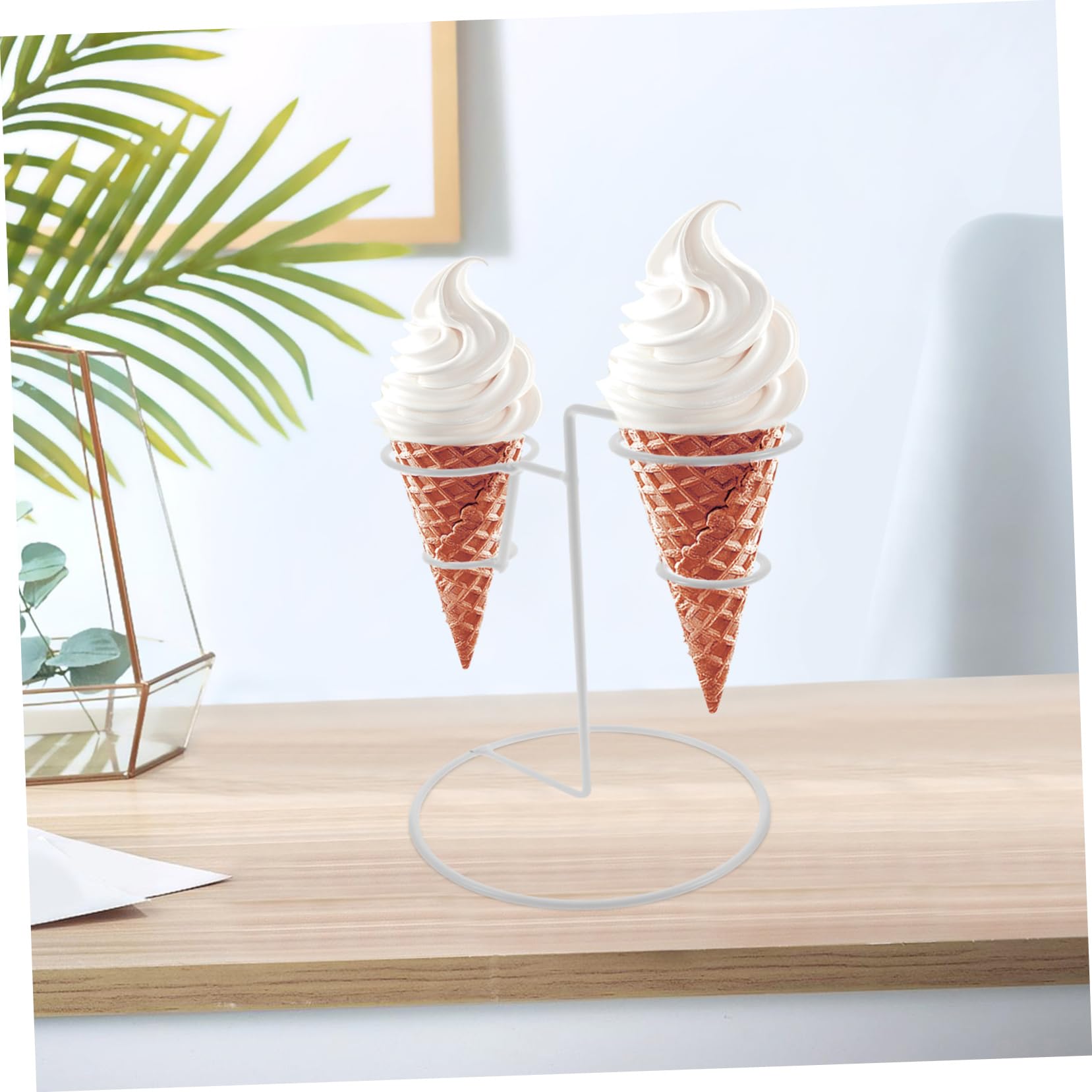 Amazon.co.jp: PHENOFICE アイスクリームコーンホルダー 鉄製